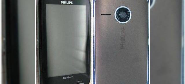 Telefonul Philips X800 dotat cu touchscreen, o mare dezamagire