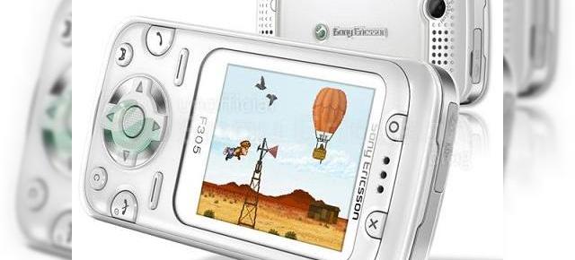 Sony Ericsson se pregateste de marea lansare, "scapa" telefonul F305, destinat gamerilor