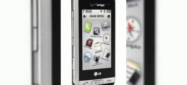 Noi detalii despre telefonul cu touchscreen LG VX9700 Dare