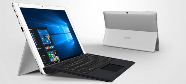 CUBE iWork 12 este o tabletă de 12.2 inch cu kickstand integrat; oferă o configurație dual-boot și costă doar 209.99 dolari la GearBest! 