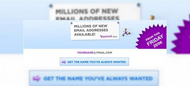 Yahoo lanseaza "Ymail"