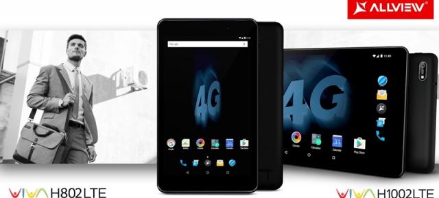 Allview anunţă lansarea tabletelor Viva H1002 LTE şi Viva H802 LTE, cu accent pe multitasking şi conexiuni 4G LTE