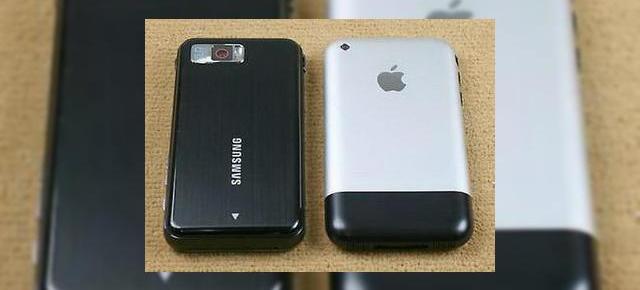 Samsung i900 Omnia versus Apple iPhone