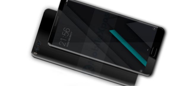 Xiaomi Mi Note 3 apare într-o randare proaspătă, cu cameră duală în spate şi ecran cu muchii curbate