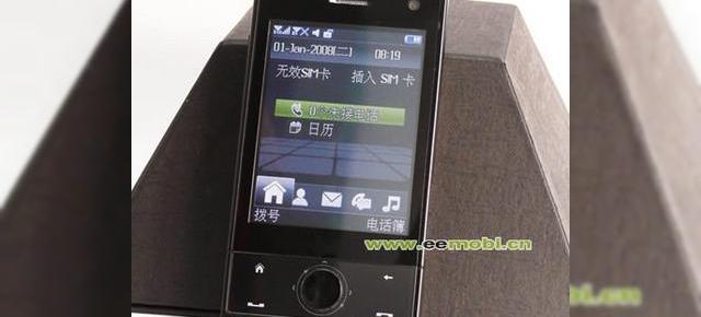 Diamond J6, o clona destul de reusita a lui HTC Touch Diamond