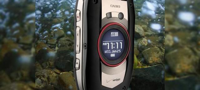 Telefonul Casio G'zOne soseste prin Verizon Wireless