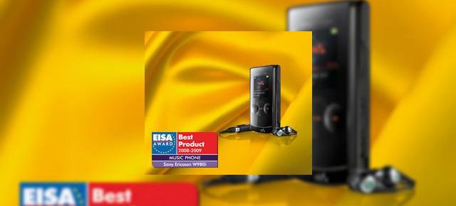 Sony Ericsson W980 castiga premiul EISA pentru cel mai bun telefon muzical