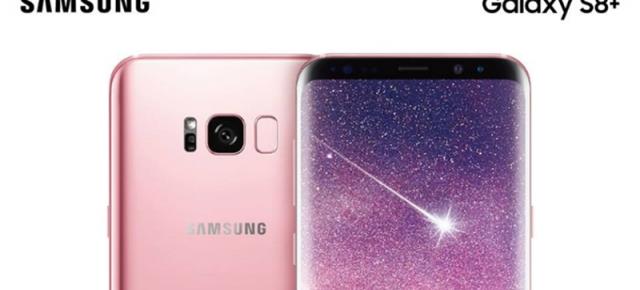Samsung anunţă varianta Rose Pink a lui Galaxy S8+, care debutează luna viitoare