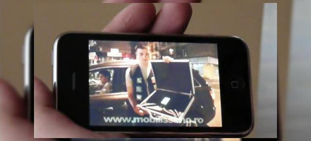 iPhone 3G, in teste la Mobilissimo - functia video (YouTube)