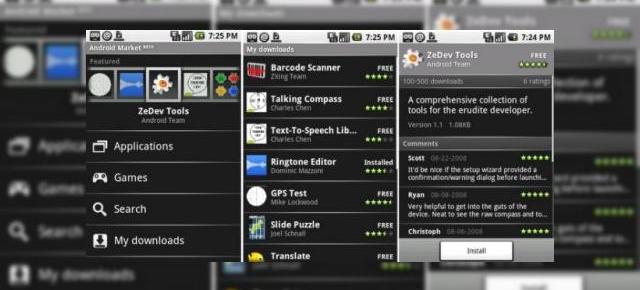 Google anunta Android Market, un alt App Store?
