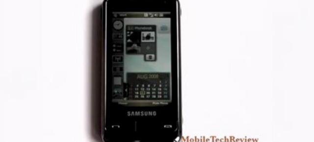Samsung Omnia i900 intr-o recenzie marca MobileTechReview