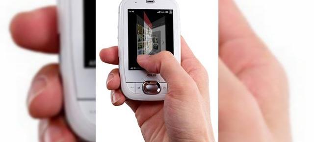 Asus lanseaza smartphone-ul cu touchscreen si Windows Mobile P552w