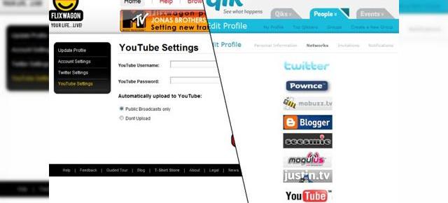 Streaming live de pe un terminal Symbian: Qik versus Flixwagon