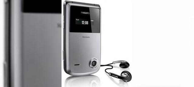 Philips Xenium X600, telefon cu clapeta mid-end