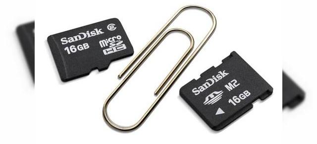 SanDisk anunta cardul de memorie de 16 GB pentru telefonul mobil (MicroSDHC si M2)