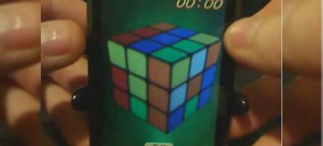 Cubul lui Rubik pe iPhone in jocul Cubix (Video)