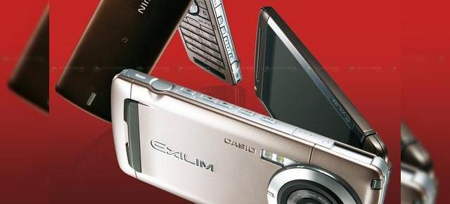Telefonul Casio EXILIM Keitai W63CA soseste "doar" cu o camera de 8.1 megapixeli