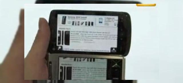 Sony Ericsson XPERIA X1 versus HTC Touch HD (video)
