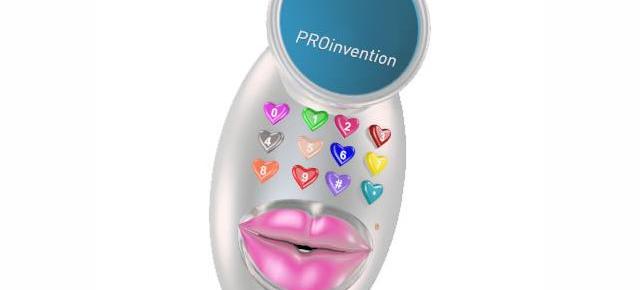 Kiss Phone, telefonul concept cu buze, care te saruta