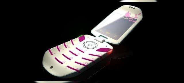 Telefonul concept Attraction, handset la moda pentru domnisoare