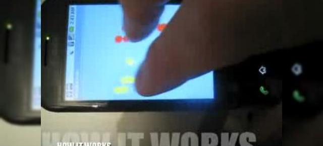 Telefonul Android suporta acum Multi-Touch (Video)