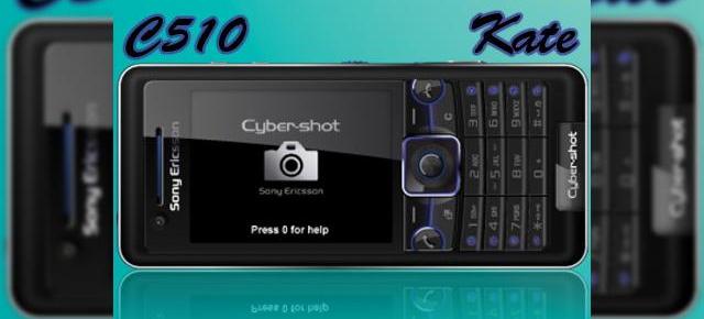 Sony Ericsson Kate primeste numele oficial C510