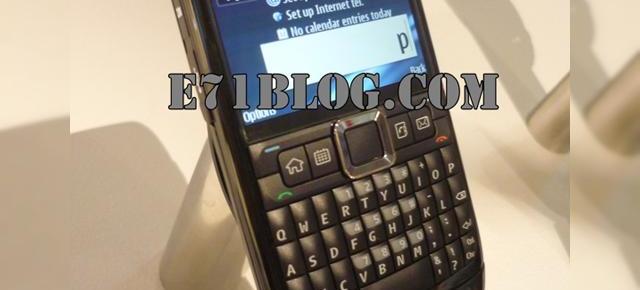 Nokia E71 disponibil in 2 noi versiuni de culoare: negru si rosu