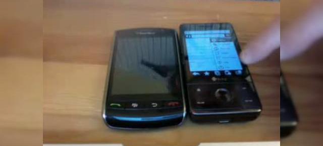 Opera Mobile 9.5 versus browserul lui BlackBerry Storm