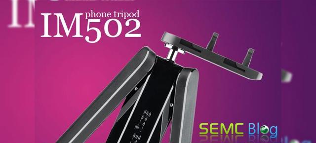 Sony Ericsson anunta trepiedul IM502, pentru telefon tau cu camera