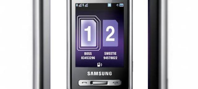 Samsung D980 Isis, telefon dual SIM cu touchscreen, disponibil in Romania