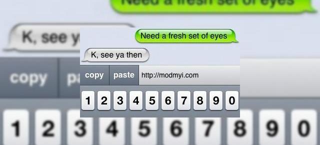 Copy/paste suportat acum pe iPhone... neoficial