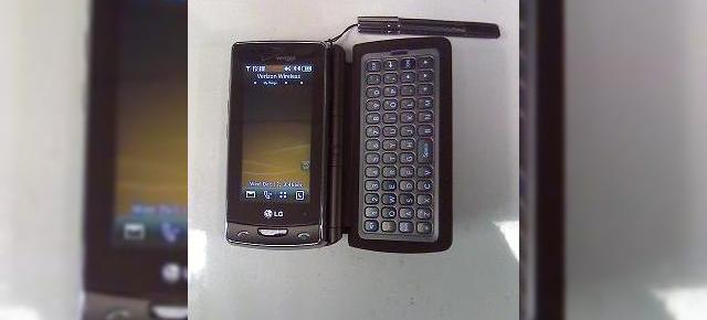 Primele imagini cu LG VX9600 Versa, telefonul cu tastatura detasabila