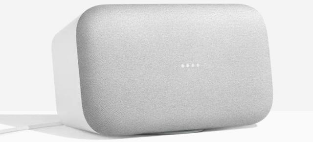 Google Home Max promite o calitate audio de excepție și vine cu Google Assistant alături; costă 399 dolari