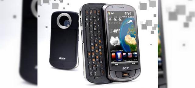 Acer Tempo M900, handsetul dotat cu functie de scanare a amprentelor
