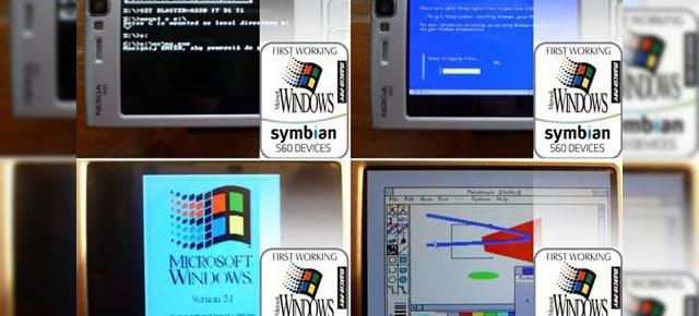 Windows 3.1 ruleaza acum pe Nokia N95