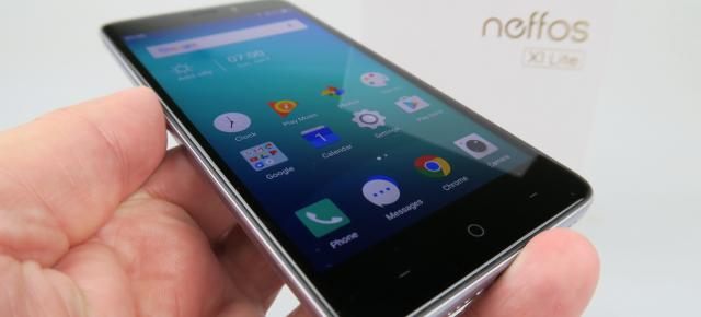 TP-Link Neffos X1 Lite Unboxing: telefon compact, cu spate uşor curbat, mic şi uşor (Video)