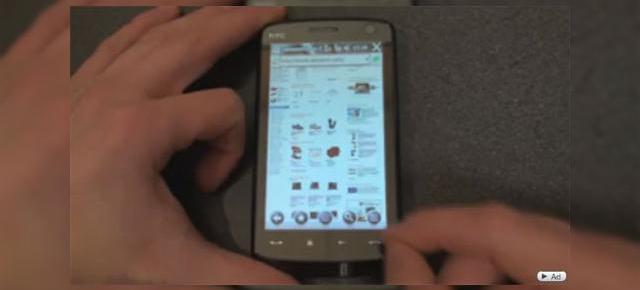 Internet Explorer Mobile 6, in actiune pe HTC Touch HD (Video)