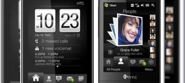 HTC Touch Pro Versus HTC Touch Pro 2 (comparatie a marimii)