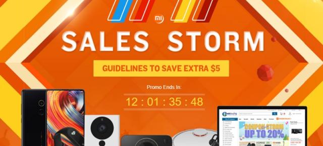 Campania Single's Day organizată de GeekBuying include și numeroase produse Xiaomi; iată câteva exemple