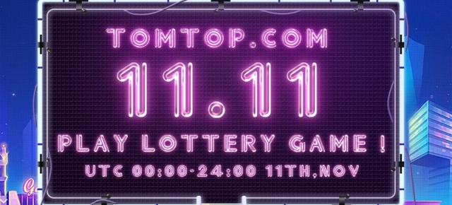 TomTop dă startul campaniei Single's Day; există o loterie specială unde puteți câștiga puncte bonus sau discount-uri extra