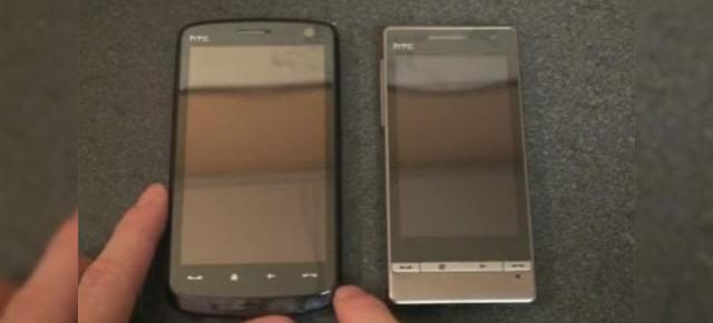 HTC Touch HD versus HTC Touch Diamond2 (Video)