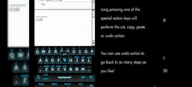 Finger Keyboard 2, V2.1, tastatura virtuala ideala pentru terminalele Windows Mobile cu ecran touch