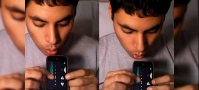 O noua aplicatie muzicala pentru iPhone, Leaf Trombone World Stage (Video)