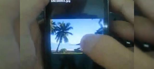 Samsung Omnia II in actiune (Video)