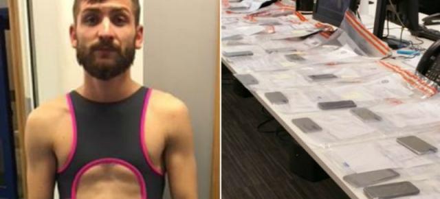 Inventivitate românească: a furat 53 de telefoane în timpul unui concert rock din UK şi le-a ascuns într-un costum de înot