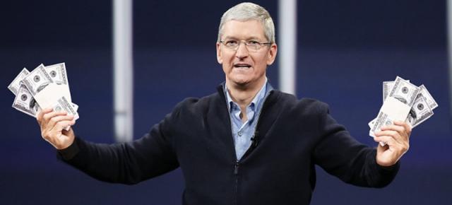 Apple publică rezultatele financiare pe anul 2017: creştere pe toată linia şi bonus gras pentru Tim Cook