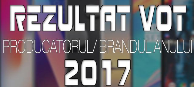 Votul cititorilor Mobilissimo.ro: Cel mai apreciat producător/ brand din zona mobile în 2017
