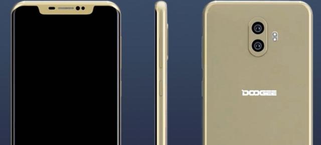 DOOGEE V este în pregătire; o nouă clonă de iPhone X cu scanner de amprente integrat în ecran