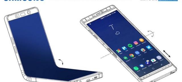 Samsung Galaxy X, posibile prime imagini cu înfățișarea sa reală; Primeşte brevetul oficial, are ecran flexibil
