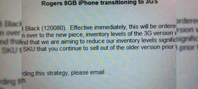 iPhone 3GS, in curand si in varianta ieftina de 8 GB?